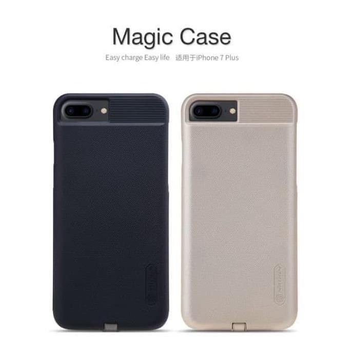 KUALITAS Terbaik IPHONE 7 PLUS NILLKIN MAGIC WIRELESS CHARGER RECEIVER CASE ORIGINAL PC MURAH