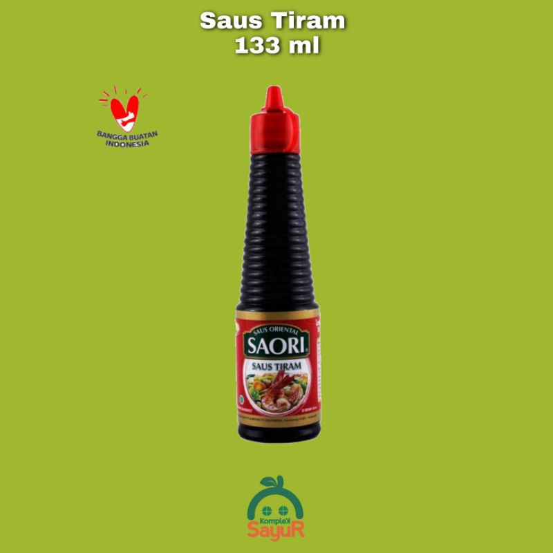 

Saori Saus Tiram / Kecap Tiram 1 Botol 133 ml 100% HALAL