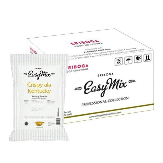 

Tepung Crispy Ala Kentucky easy mix sriboga tepung bumbu ayam kentucky