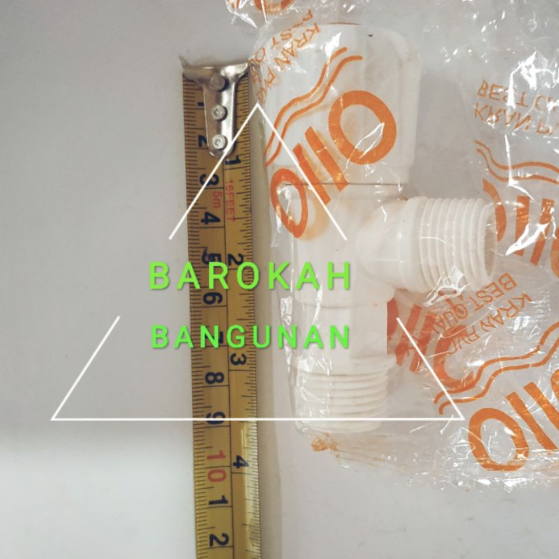 Stop Kran Single Jet Shower Closet Plastik Terlaris