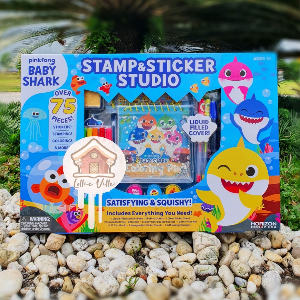 

Baby Shark Stamp & Sticker Studio