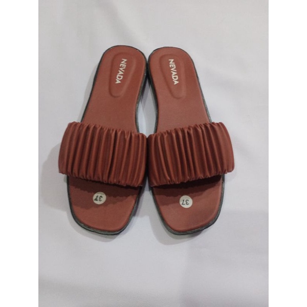 SANDAL SLOP TEPLEK WANITA