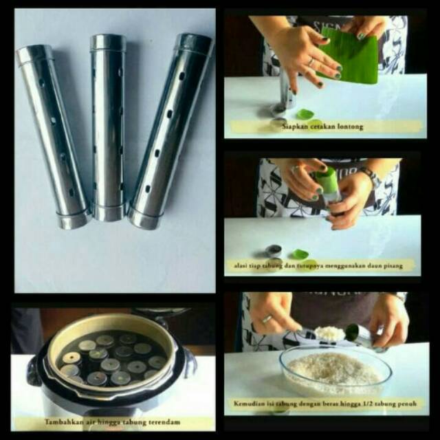 Cetakan Lontong / Arem Stainless Steel