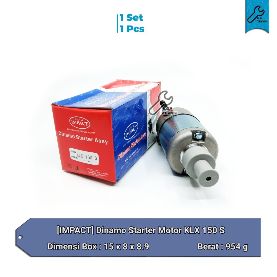 Dinamo starter motor KLX 150 S - Impact