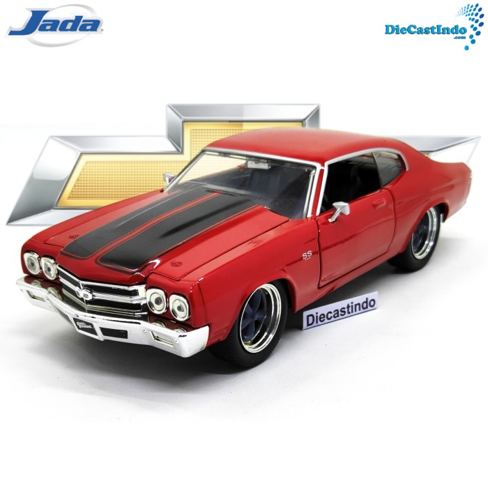 Jada 1:24 - Fast & Furious Dom's Chevy Chevelle SS Merah