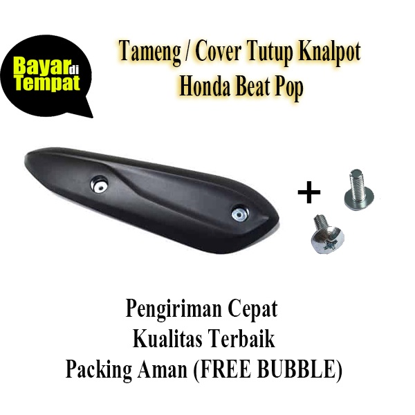 Tameng Knalpot BEAT POP Tutup Cover Pelindung / Tameng / Cover Tutup Knalpot Honda Beat POP ESP