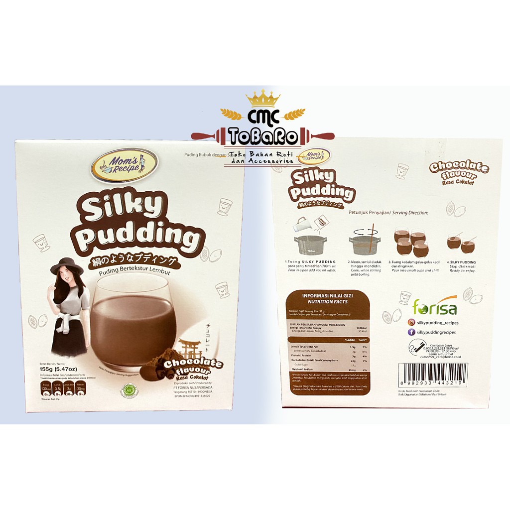 

[PACK] Silky Pudding Coklat / Alpukat / Taro / Bubble Gummy 155 Gram