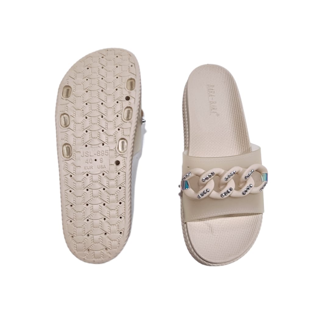 BARA BARA ORIGINAL jelly sandal karet empuk murah wanita selop import barabara cewek JSL895V-91TF