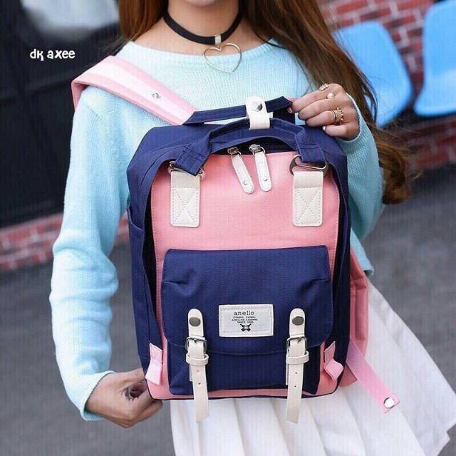 Tas Ransel Wanita Tas Ransel Multifungsi Lucu Tas Ransel Doknat Perempuan Tas Sekolah cute