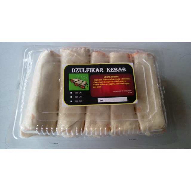 

FROZEN KEBAB DAGING SIZE MEDIUM