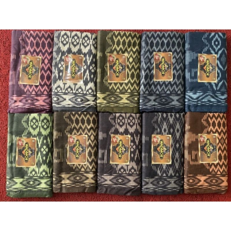 grosir sarung Wadimor motif Bali 555 botolan sarung dewasa Wadimor botolan Bali 555