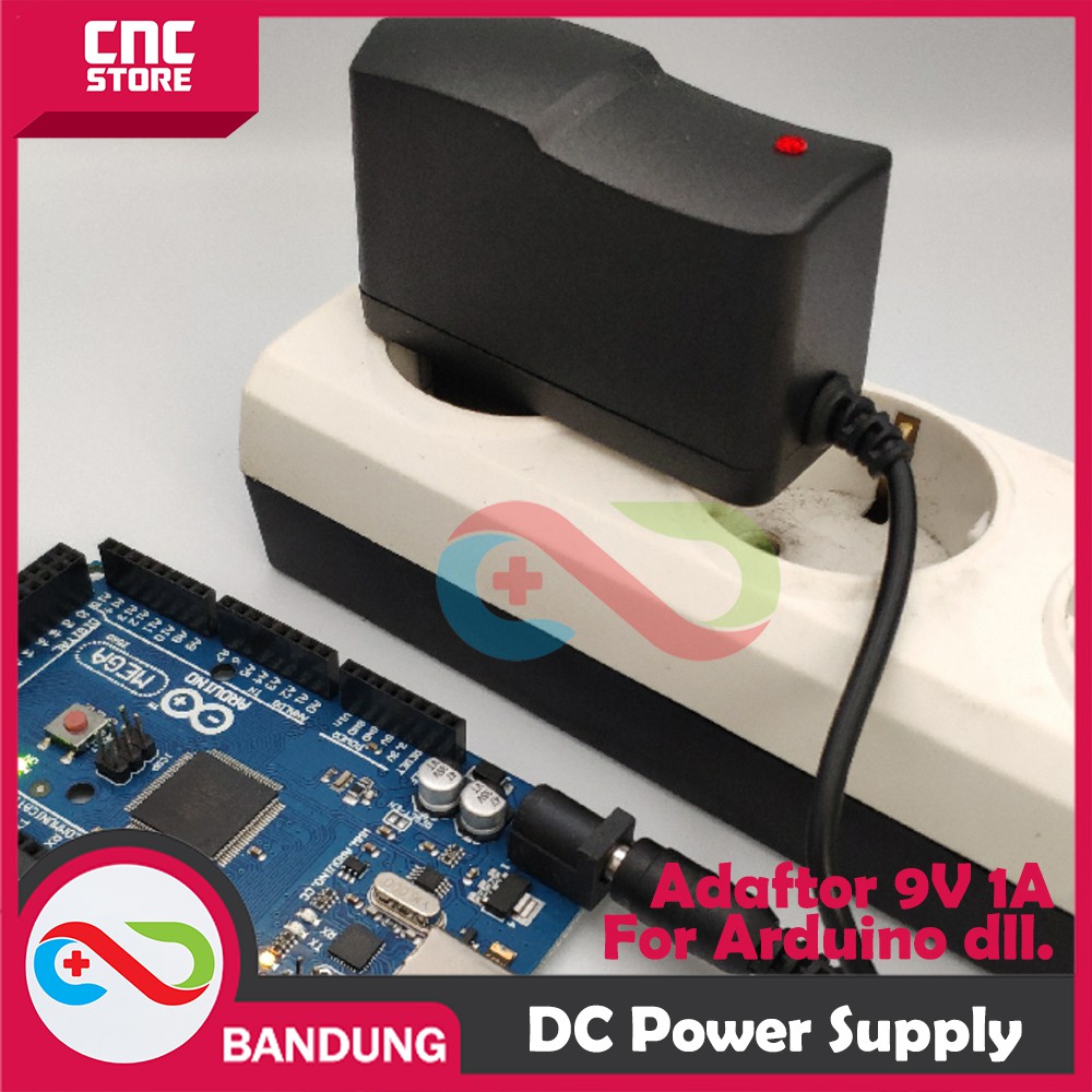 ADAPTOR 9V 1A DC POWER SUPPLY FOR ARDUINO UNO NANO MEGA