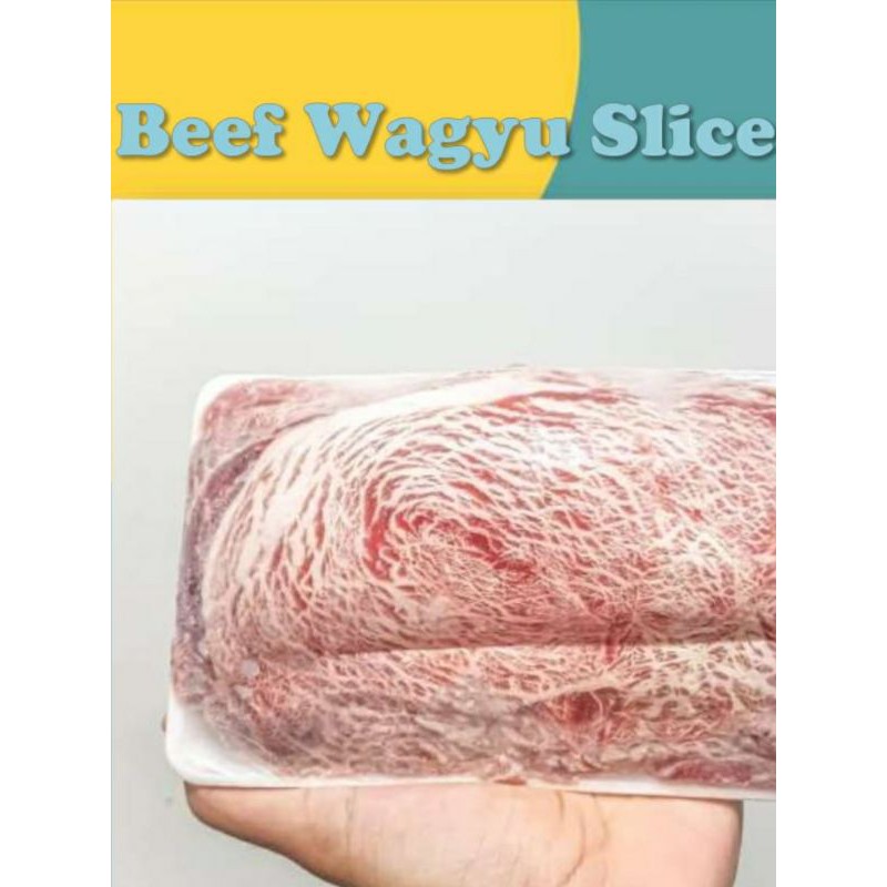 

Beef Slice Wagyu 500gr Frozen Food [Bisa COD]