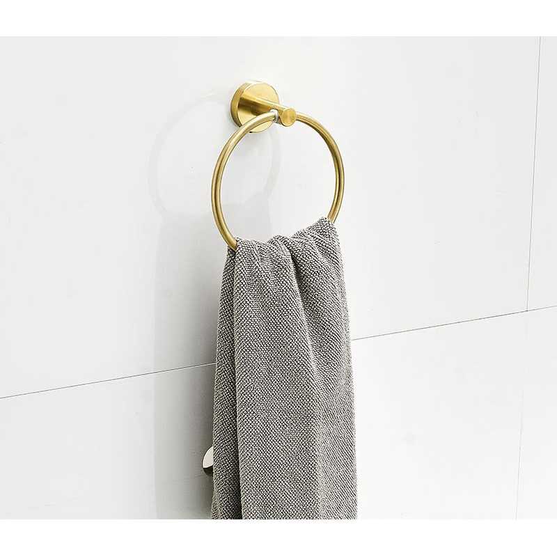 TD-DA Sunydeal Rak Gantungan Handuk Kamar Mandi Towel Holder Ring - E1913