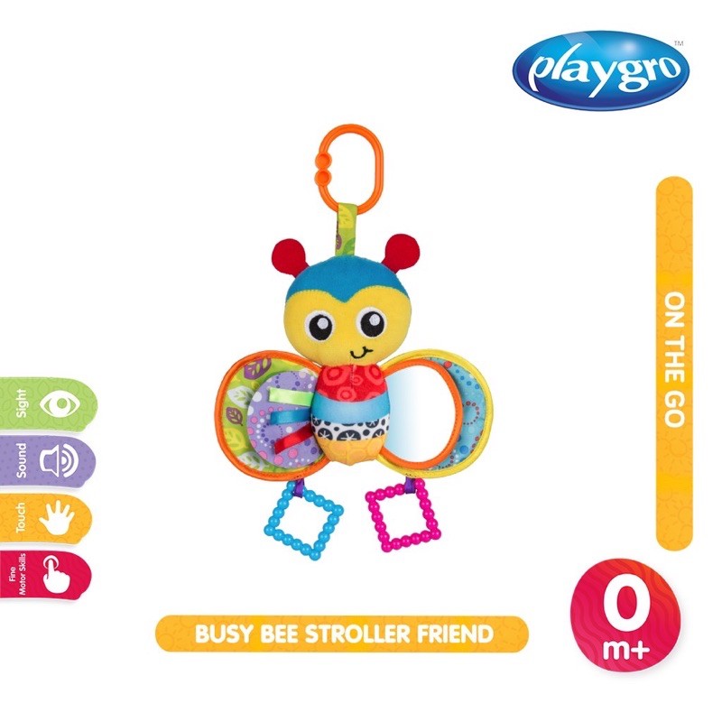 Playgro Busy Bee Stroller Friend - Mainan Bayi