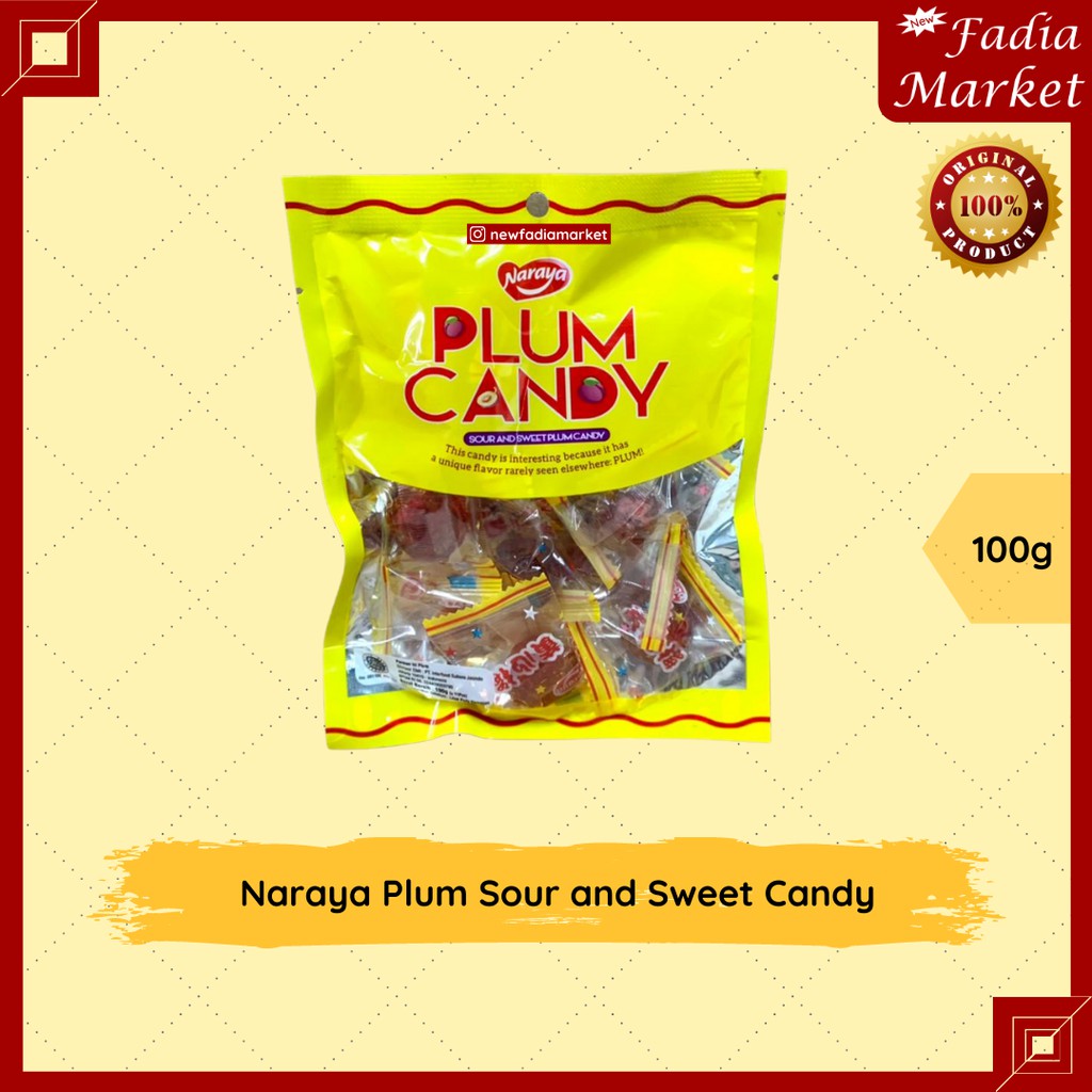 

Naraya Plum Sour and Sweet Candy (Permen Kiamoy Madu) 100g