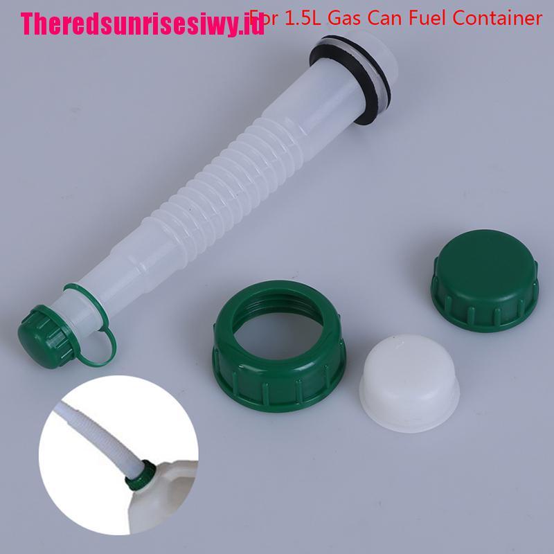 【Theredsunrisesiwy.id】1Set Replacement Gas Can Spout Parts Stopper Vent Cap Gasket Fuel Container Part