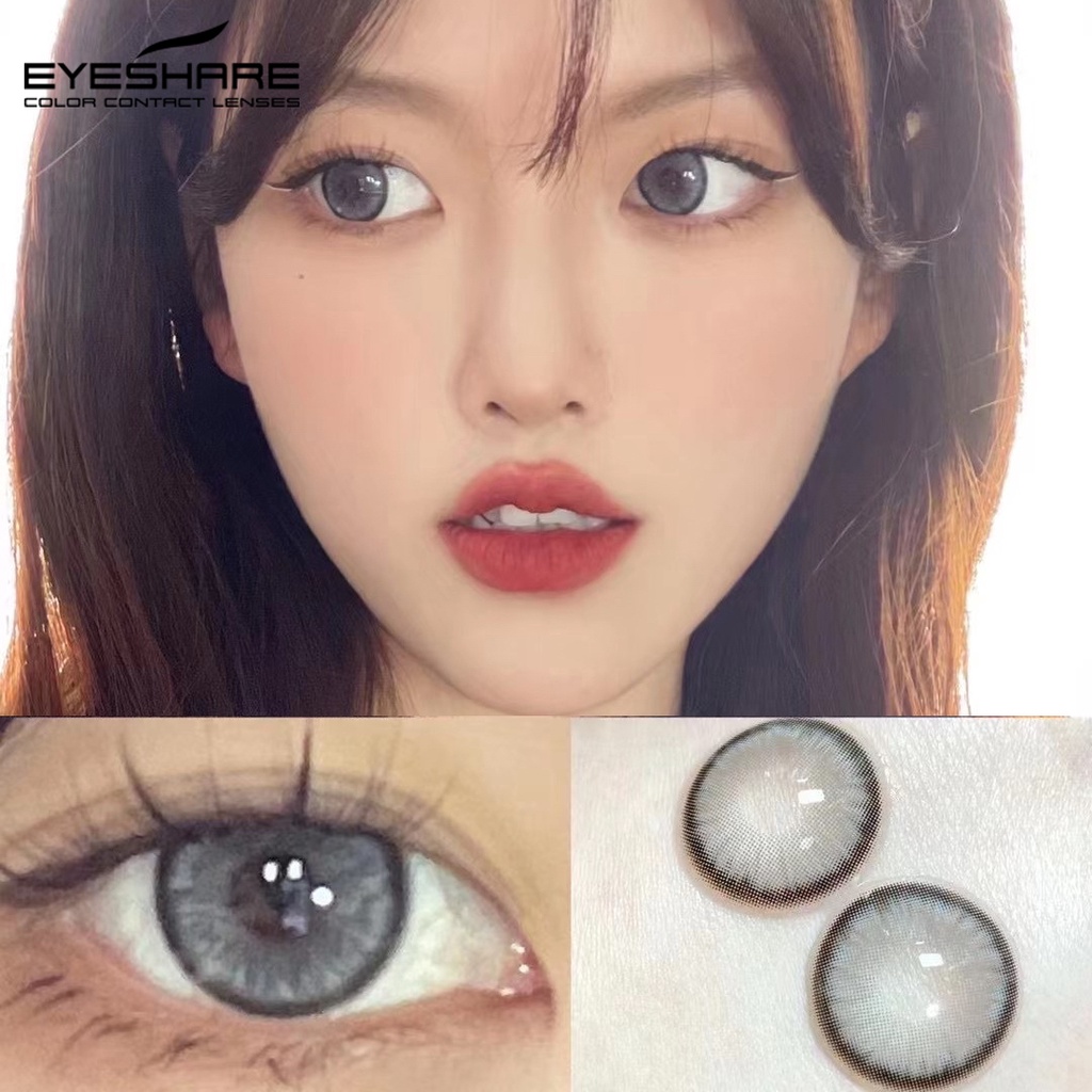 【COD】 DIAMOND SOFTLENS  BIG EYE Soft Colored Contact lens Yearly Use Ensa Mata Soflen Mata Brightsoftlens soflens Mata Kore/import korea softlens