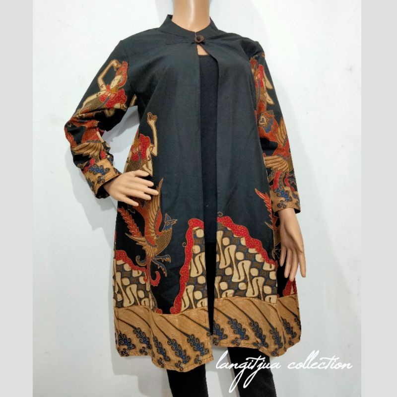 CARDIGAN SONIA 01 -OUTFIT KERJA CARDIGAN BATIK FORMAL