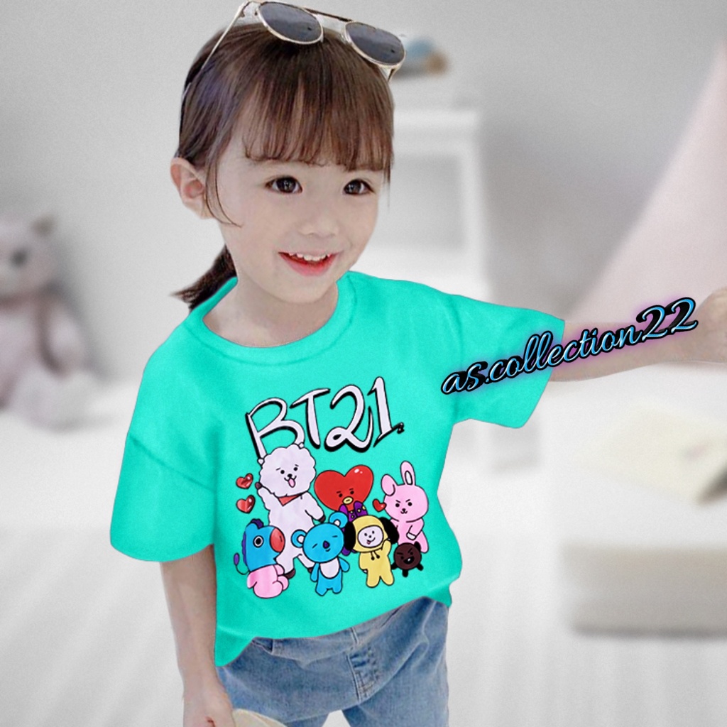 kaos anak perempuan fashion//USIA 1-12 TAHUN