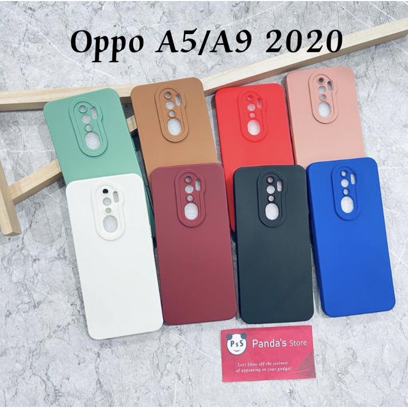 Softcase Pro Camera Oppo A5 2020 / A9 2020 Candy Case Full Color 3D Silikon TPU