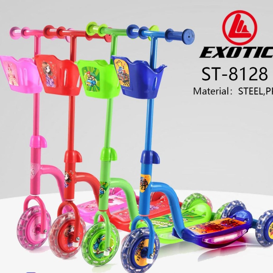 Exotic Scooter Music ST 8128 Skuter Otoped Anak