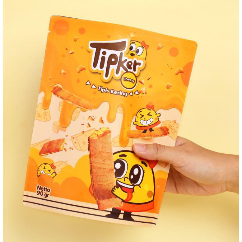 

Tipker Keju Cheezy/Biskuit/ Camilan/ Makanan Kering/ Snack