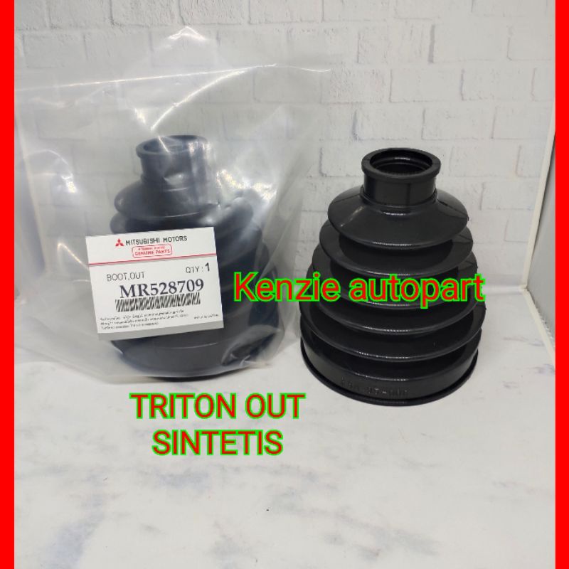 KARET BOOT AS RODA CV JOINT BAGIAN LUAR MITSUBISHI PAJERO SPORT TRITON L200 BAHAN SINTETIS