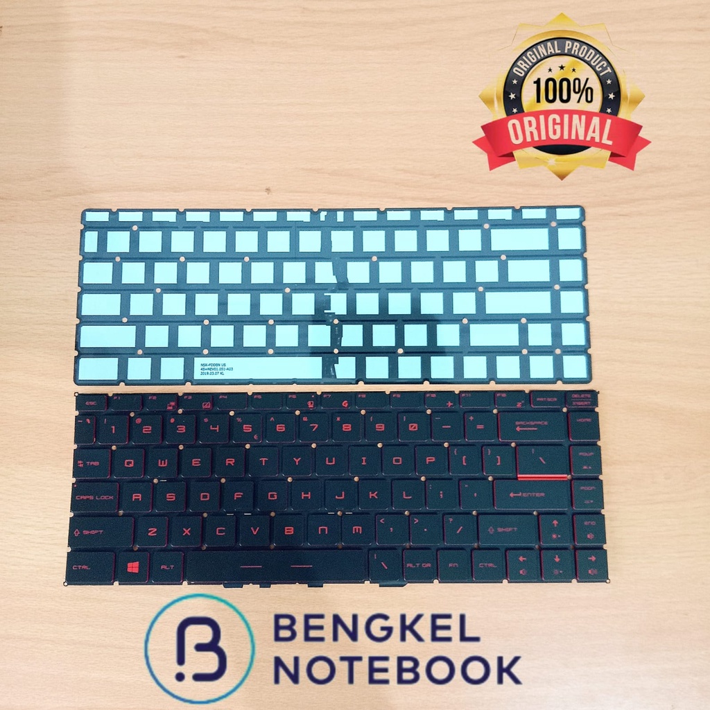 Keyboard MSI GS65 GF65 GS65VR GF63 Backlight