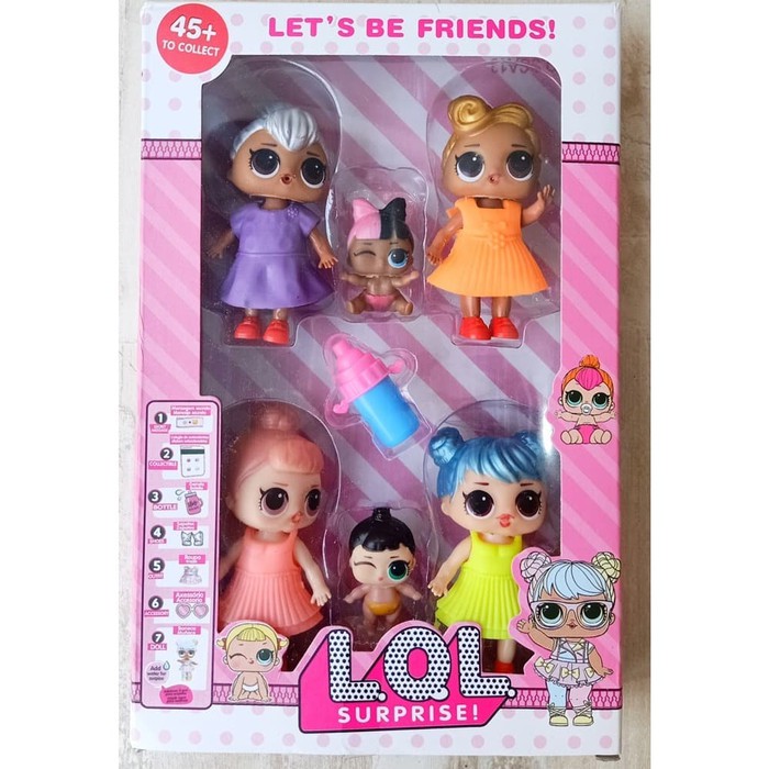Loll Surprise Figure SCA13-2 Hiasan Kue Boneka LOLL