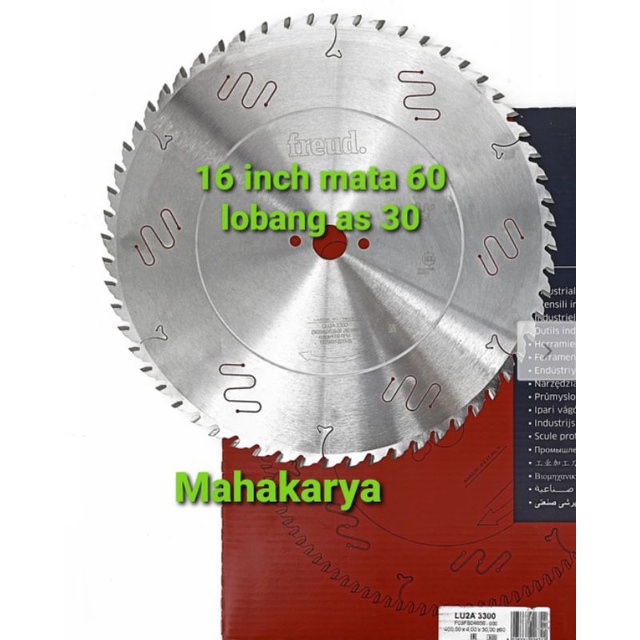 freud 16 inch mata 60/sircular saw/mata sircular/gergaji kayu