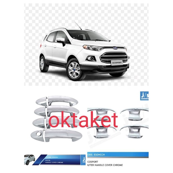 paket outer handle ecosport chrome