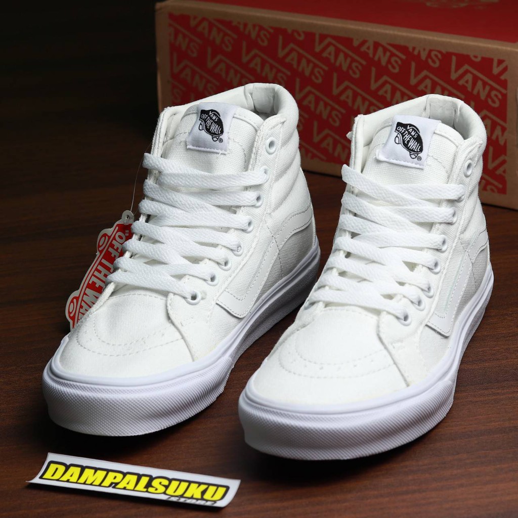 vans hi white