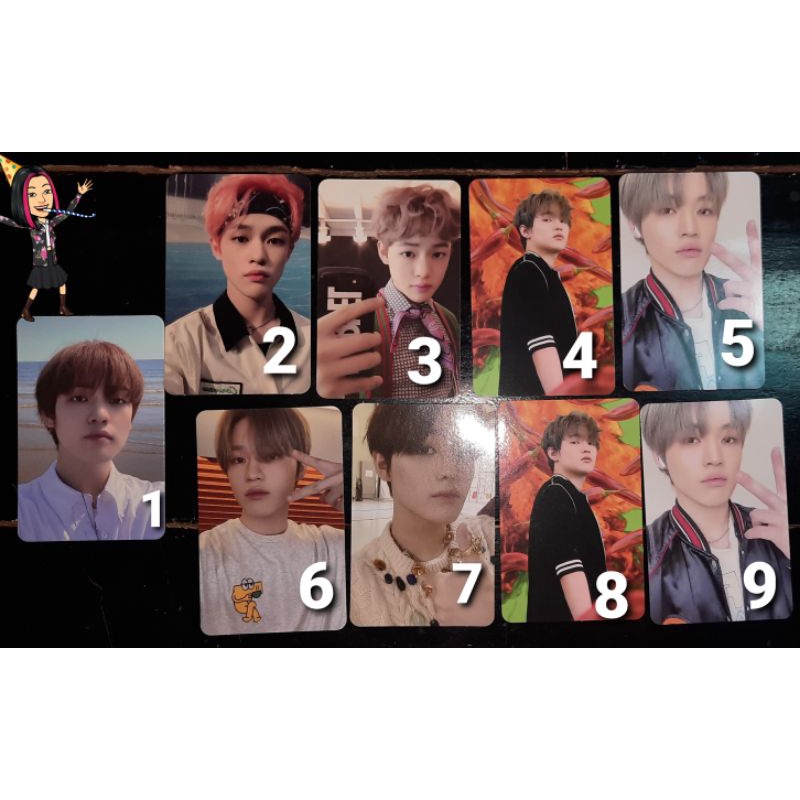 Photocard Chenle resonance future kihno weeboom MFAL Ar clip Ar selca 7 cafe departure