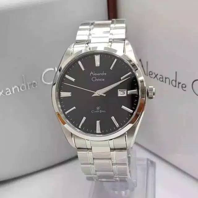 (Terima Cod)Jam Tangan Pria Alexandre Christie Ac 8348 Original (Dikirim Dari Jakarta)