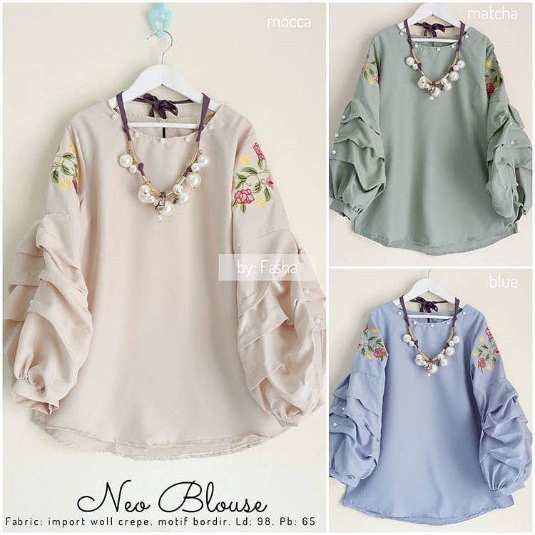 NEO Baju  Kekinian Cewek Murah  Wanita Grosir  blouse 