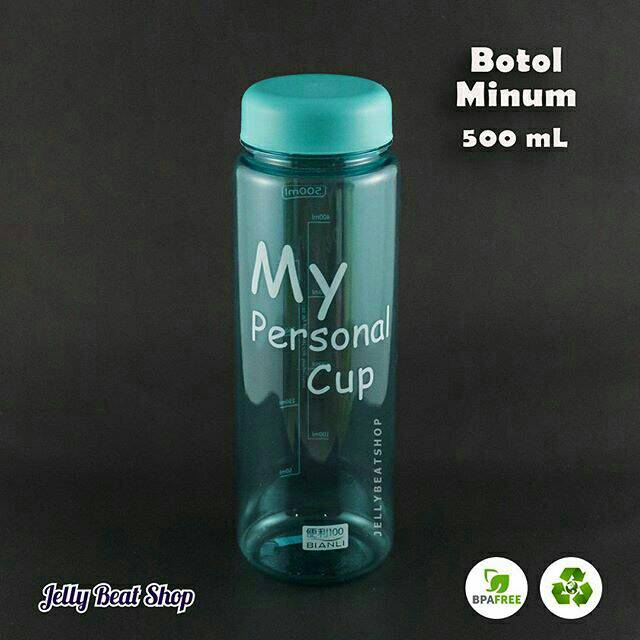 Botol minum transparan my personal cup bottle bpa free