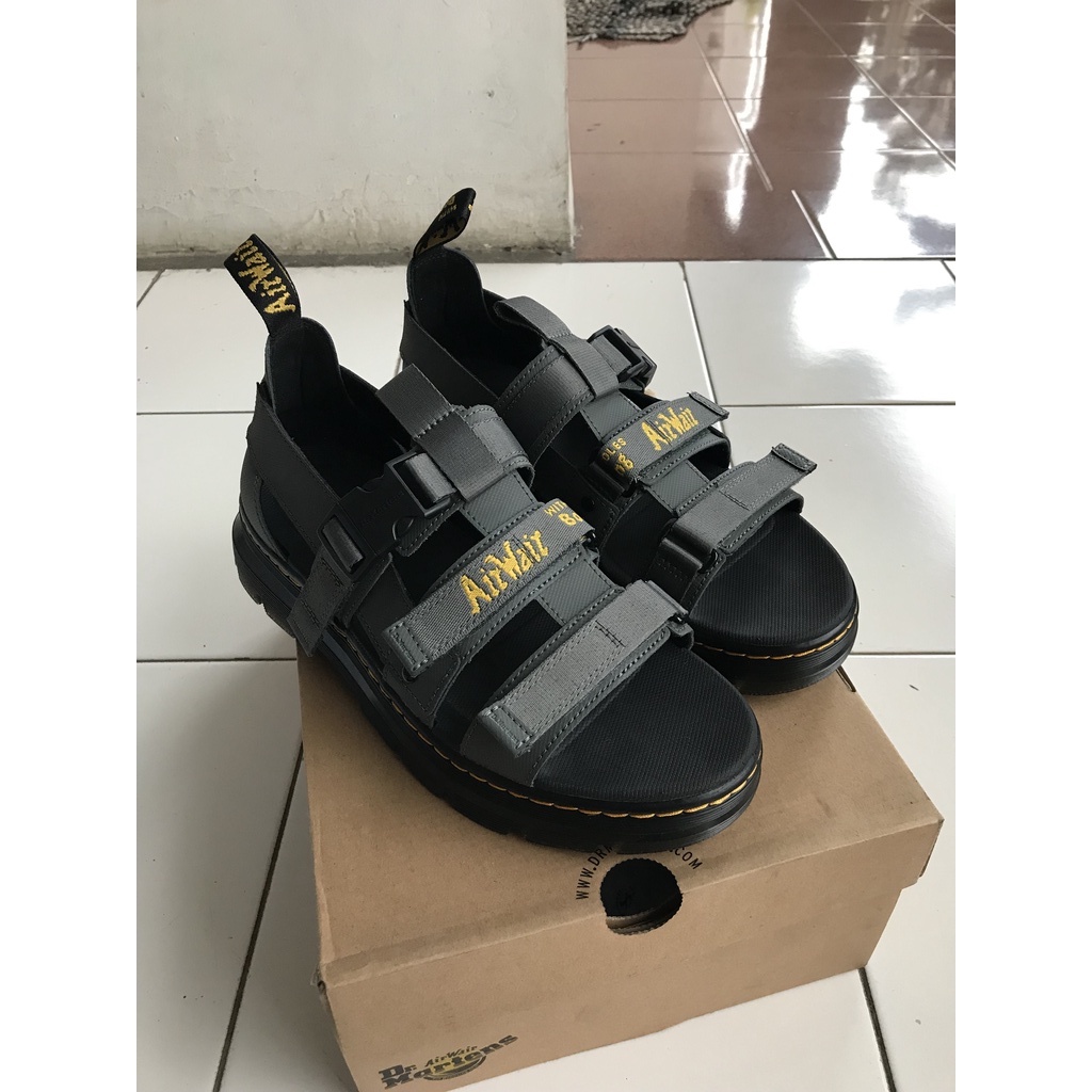 Sandal Dr.Martens Pearson Gunmetal 100% ORIGINAL BNIB