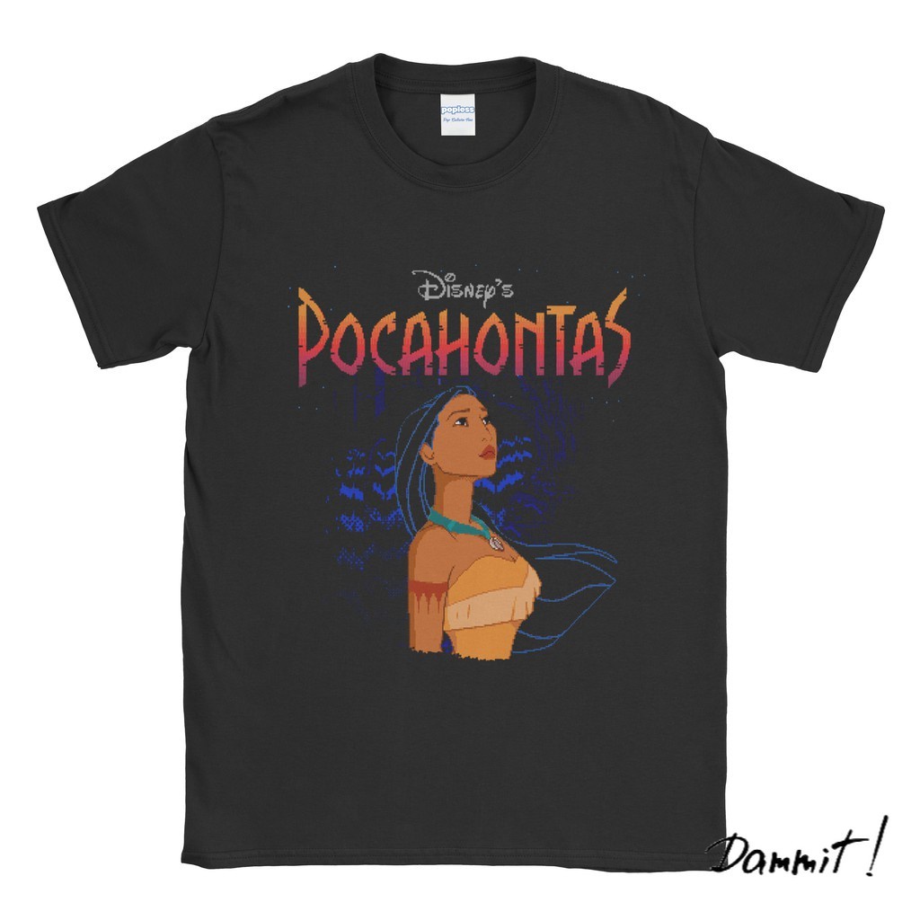 Baju Kaos Tshirt Disney Pocahontas - Dammit90s