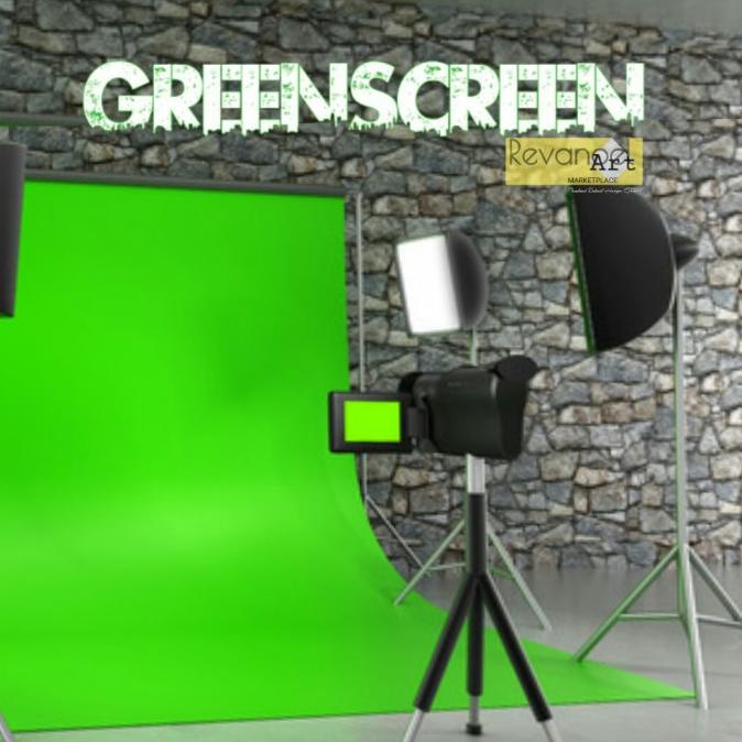 

Green Screen Lebar 2 M X Panjang 3 M Request Letme_Diana