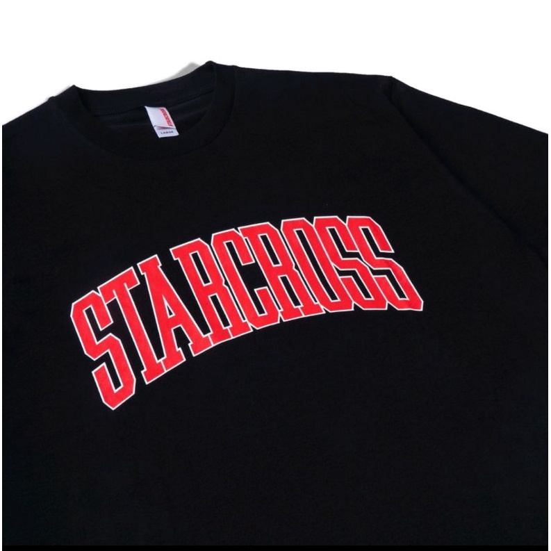 STARCROSS KAOS PRIA - ARCH 11 BLACK - T-SHIRT STARCROSS YOUTH - KAOS STARCROSS CLOTHING KAOS PENDEK 