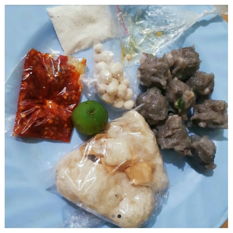 baso tulang rangu sambal geprek