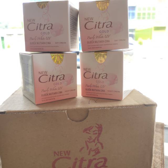 [100% Asli + COD] CREAM CITRA GOLD SIANG / MALAM