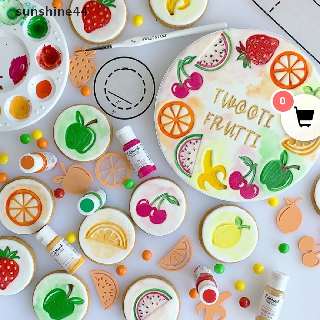 Sunshine Cetakan Kue / Biskuit / Fondant DIY Model Emboss