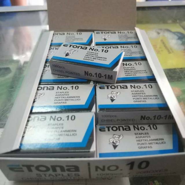 

Isi Staples Etona no.10