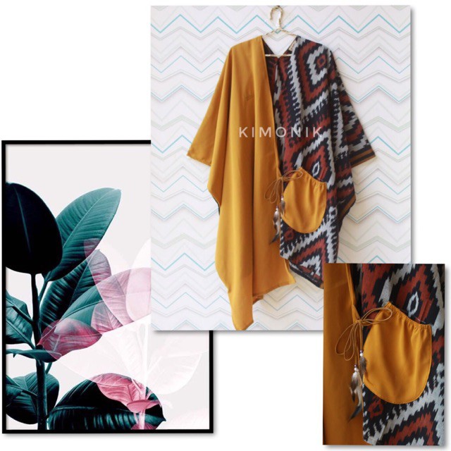 KIMONIK SEKAR AYU MUSTARD JPR