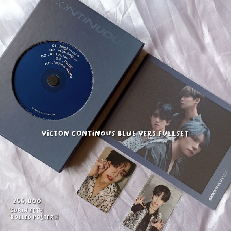 Album Unsealed Victon Continous Blue Vers (Subin set)