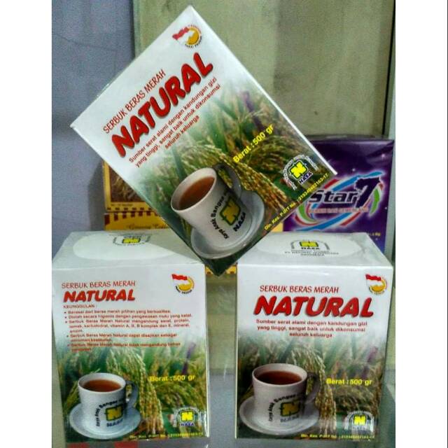 

READY Serbuk Beras Merah 250 gr Nasa Original