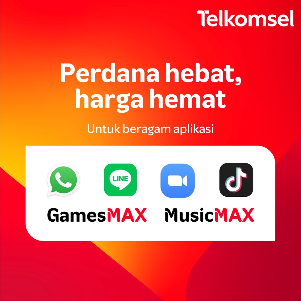 Kartu Perdana Telkomsel -  InternetMAX Hingga 4Gb / 30 Hari