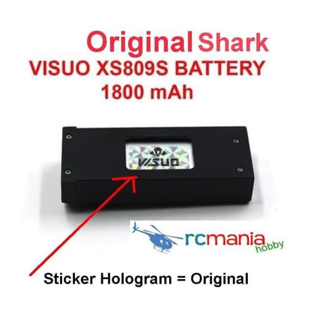 Batteray Battery Baterai Batre Drone Visuo Battle Shark Visuo Shark - For Visuo XS816